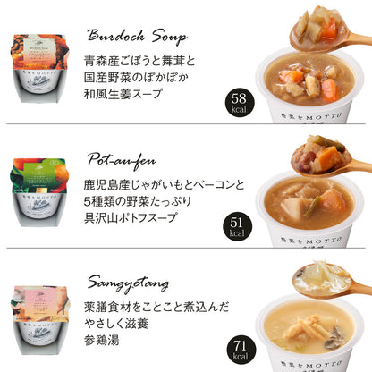 スープ9個セット（リボンラッピング）